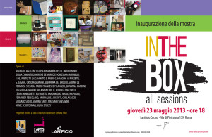 Mostre Roma Lanificio Cucina InTheBox-invito-23may2013